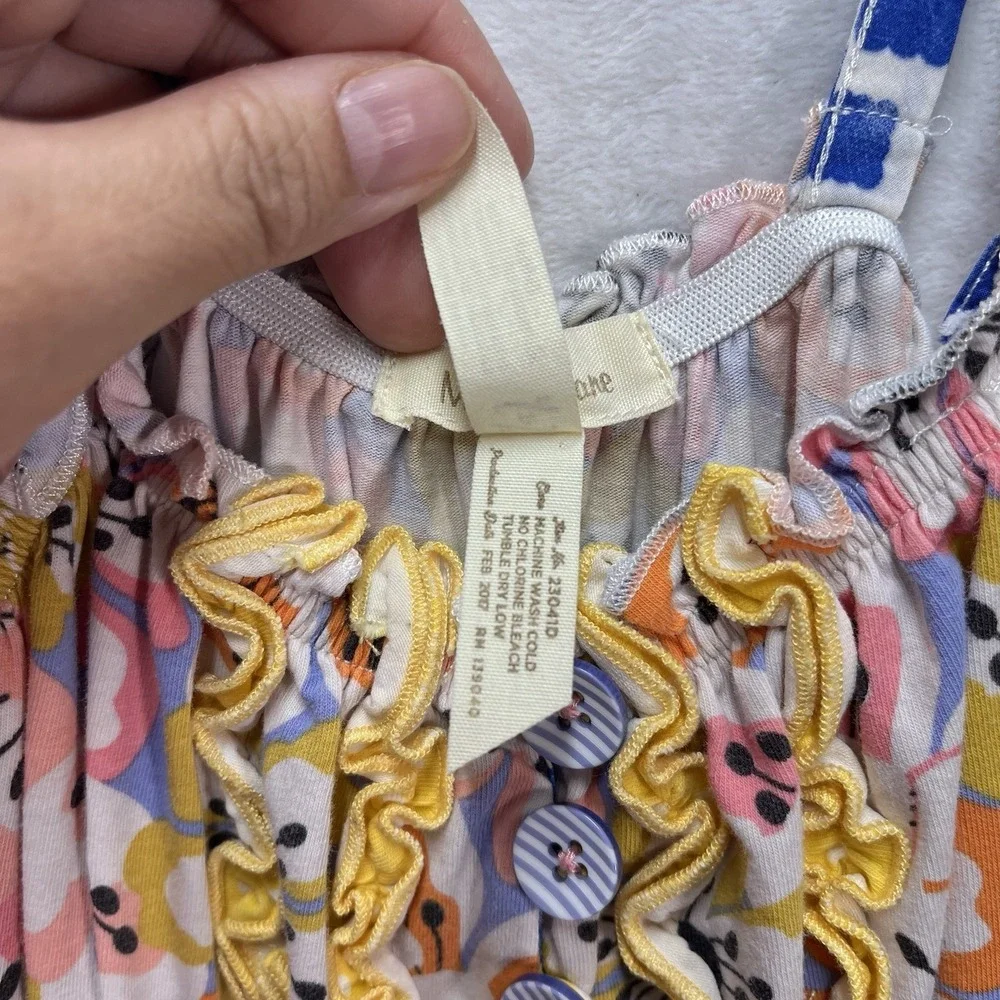 Matilda Jane Tiered Maxi Dress Toddler Girls 4 Floral Tell Me More Ruffle